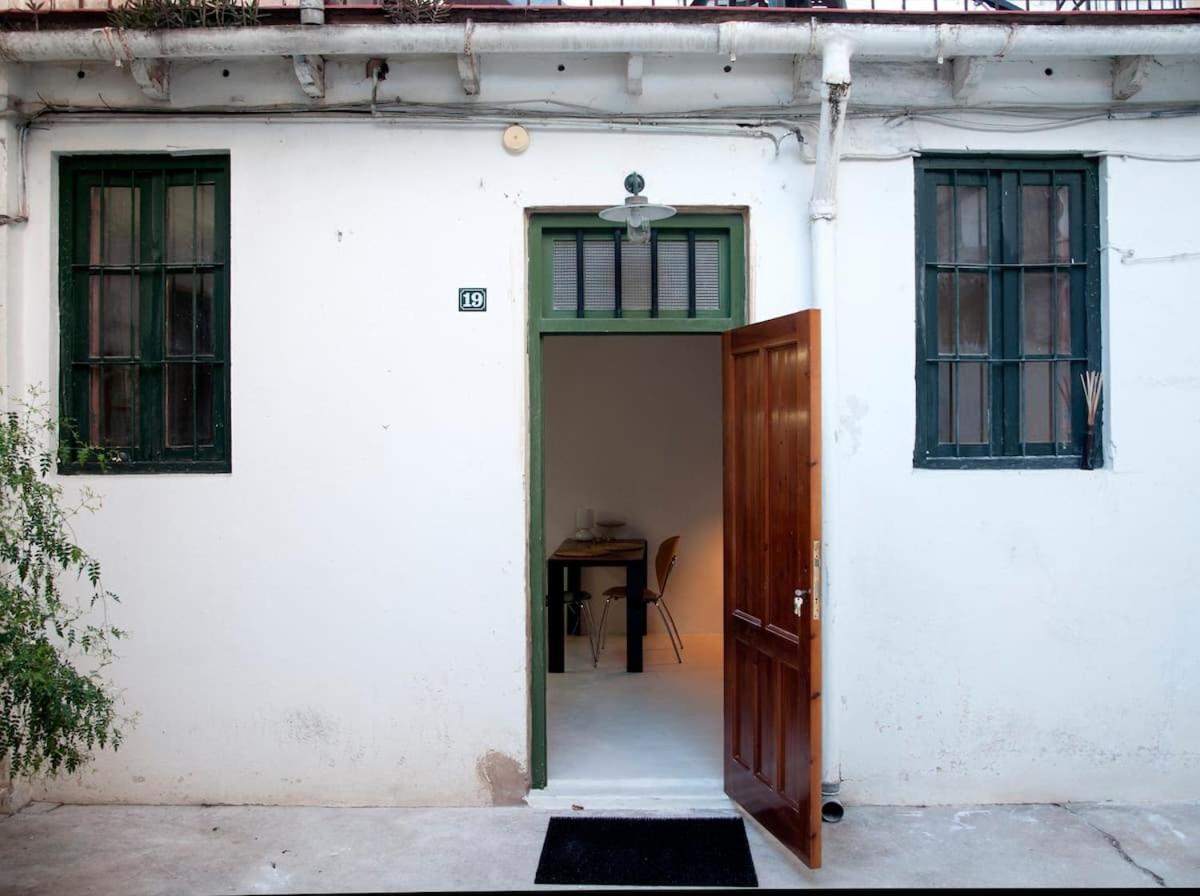 Casita Artista En Bello Edificio Barrio Ruzafa Valencia Buitenkant foto