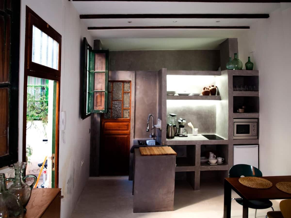 Casita Artista En Bello Edificio Barrio Ruzafa Valencia Buitenkant foto